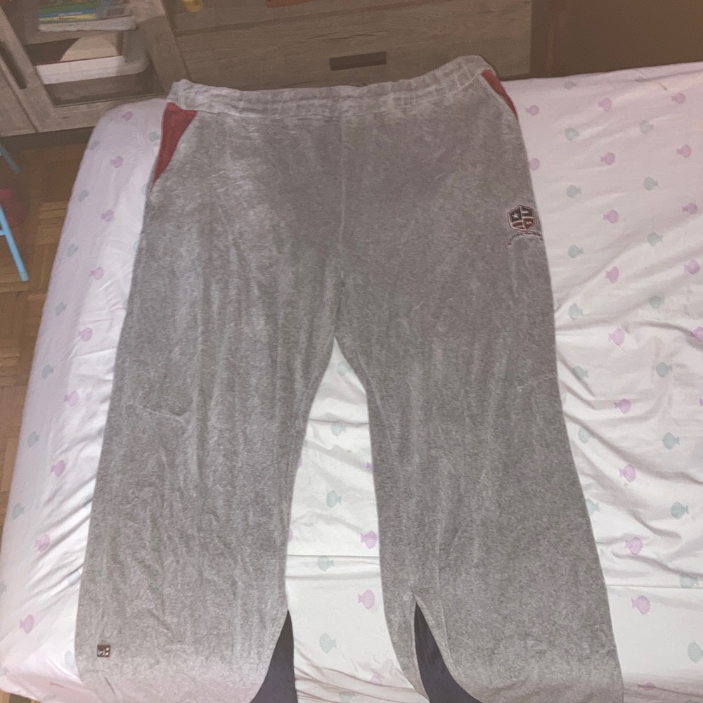 Vintage Phat Farm Gray Joggers with Red Accents